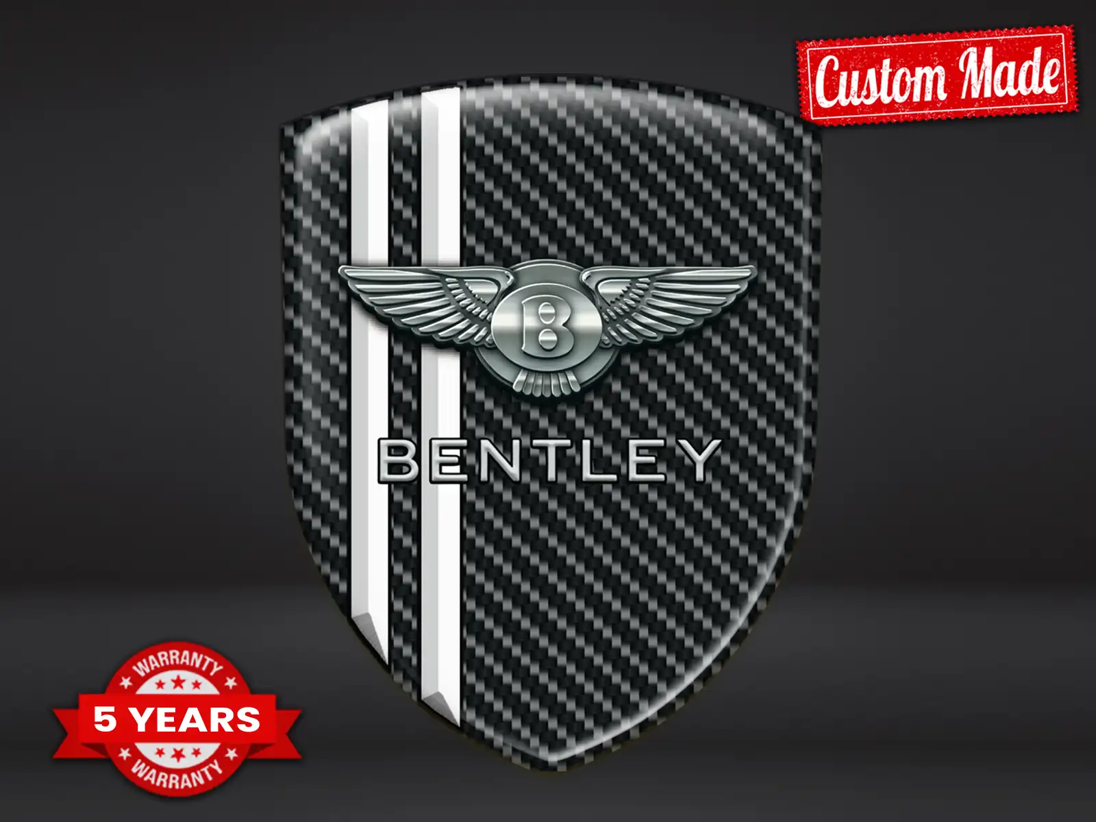 Bentley Adesivi Grandi Auto Max Durevoli Moderni Chic